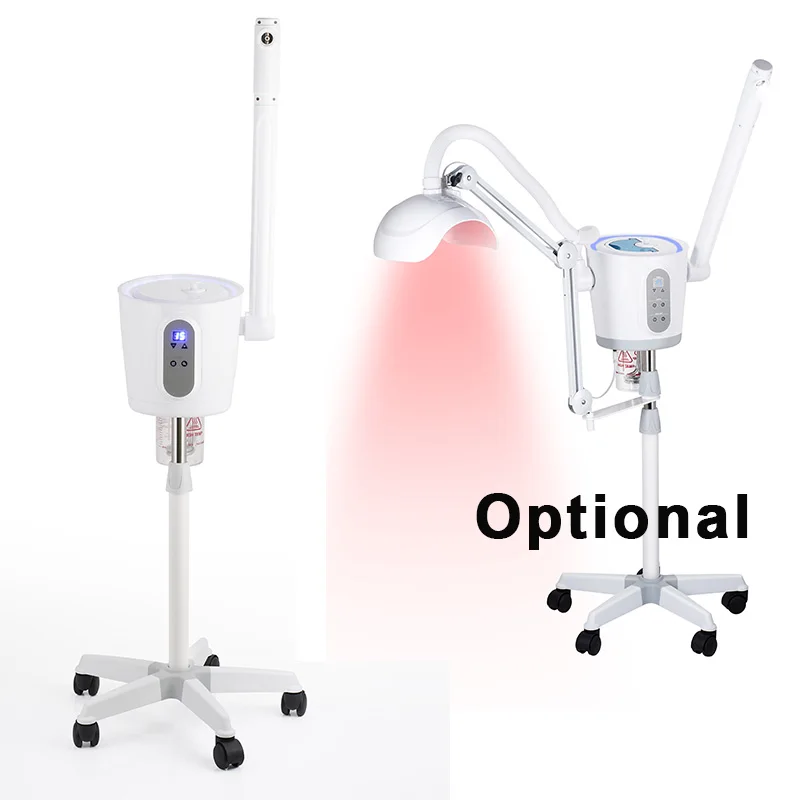 Горячий паровой аппарат для ухода за кожей лица, отбеливающий ионный нано-туман для лица, Глубокая очистка, вапорайзер, озоновый салонный распылитель для домашнего спа