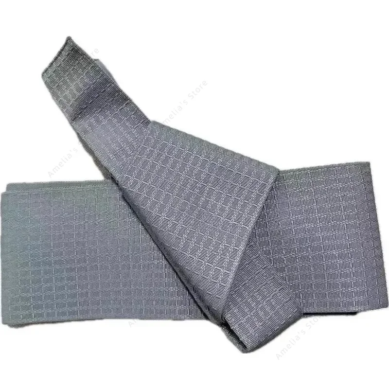 حزام يوكاتا أوبي للرجال اليابانيين مع شريط سحري، ملحق كيمونو تقليدي قابل للتعديل لارتداء رداء الحمام الرسمي