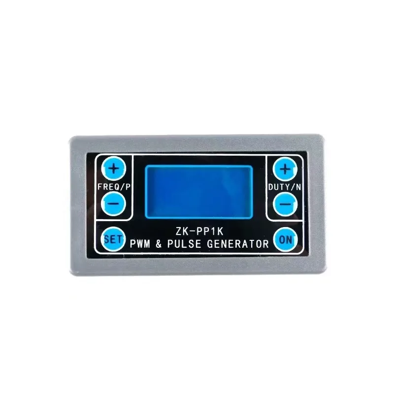 ZK-PP1K Dual Mode LCD PWM Signal Generator 1-Channel 1Hz-150KHz PWM Pulse Frequency Duty Cycle Adjustable Square Wave Generator