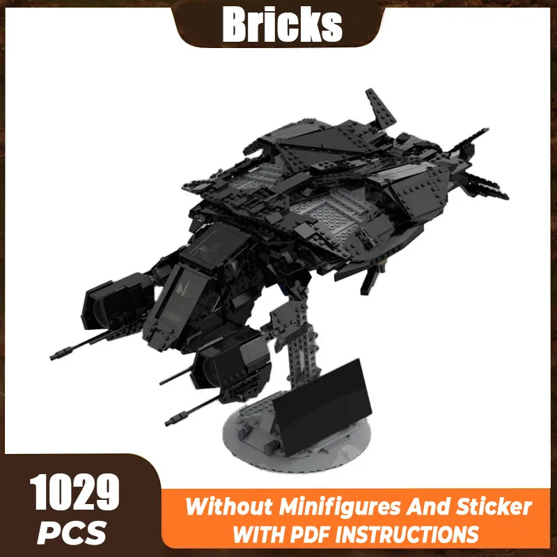 Moc Building Bricks Military Model UCS Scale Bat Midnight Knight Technology Modular Blocks Gift Christmas Toys DIY Sets Assembly