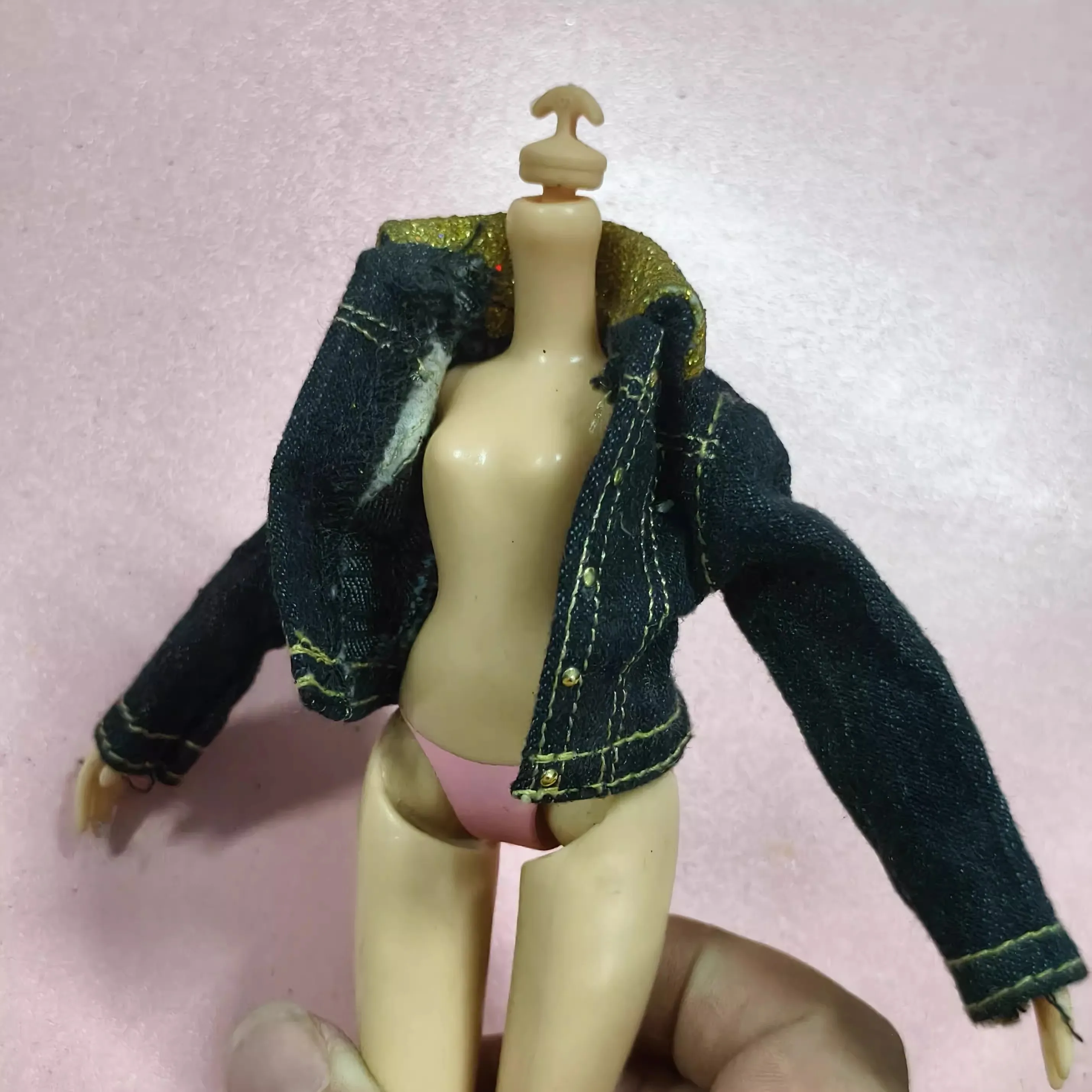 A1 Doll clothes Monster High School doll clothes pants top replacement set xindongwanjucheng