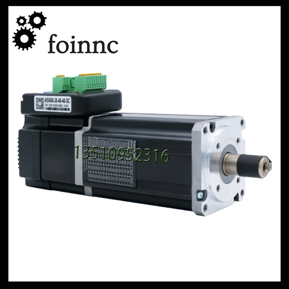 

Up To Date! Jmc Three-phase 1.27n.m 400w 48v 3000rpm Integrated Motor With Brake V605 Servo Cnc Machine Tool Ihsv60-30-40-48-sc