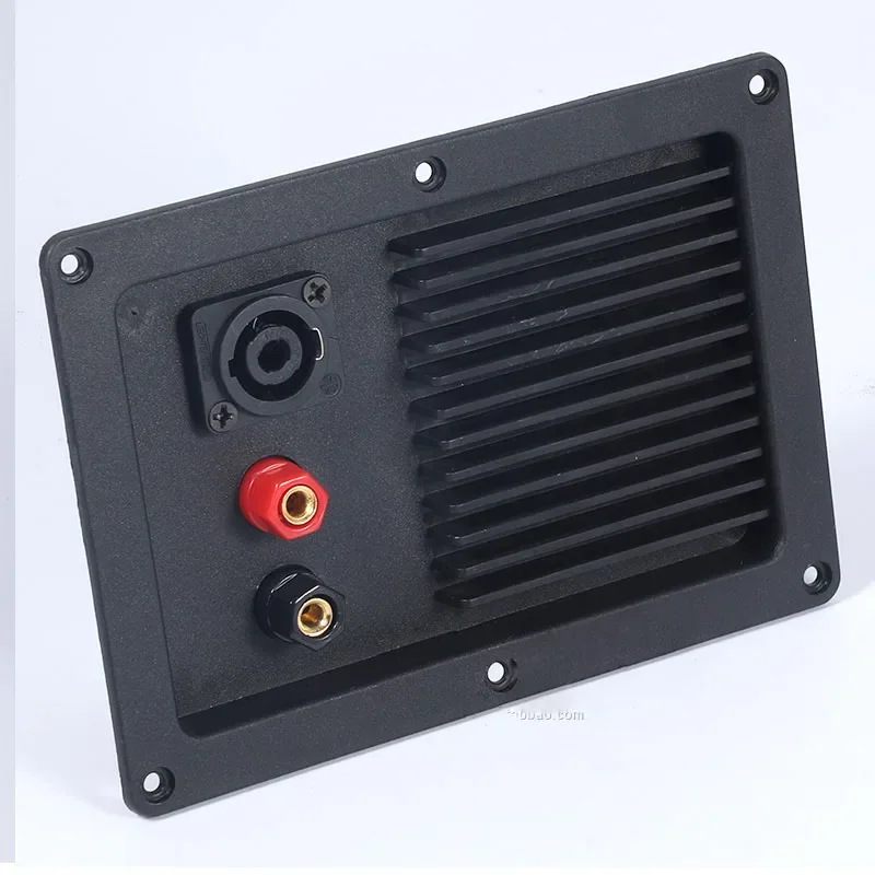 2pcs/lot  Professional stage speaker junction box Terminal board Connector with red and black binding posts Opening 144*95mm