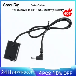 SmallRig DC5521 to NP-FW50 Dummy Battery Charging Cable 2921