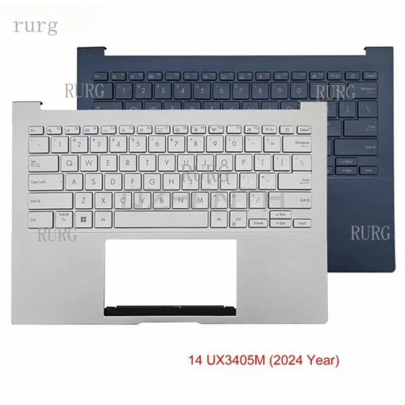 

L используется для ASUS Zenbook 14 UX3405M, упор для рук, США, с клавиатурой с подсветкой (2024 года)