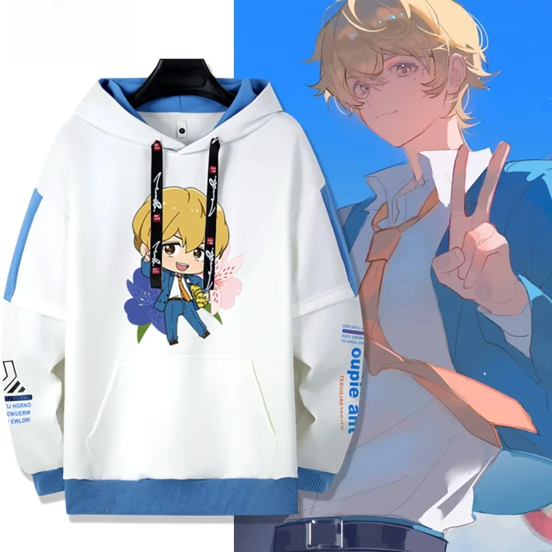 

Свободная толстовка-худи в стиле аниме «Забытая память», коллекция Clear Peak Le Fire, весна-осень, женская верхняя одежда, куртка