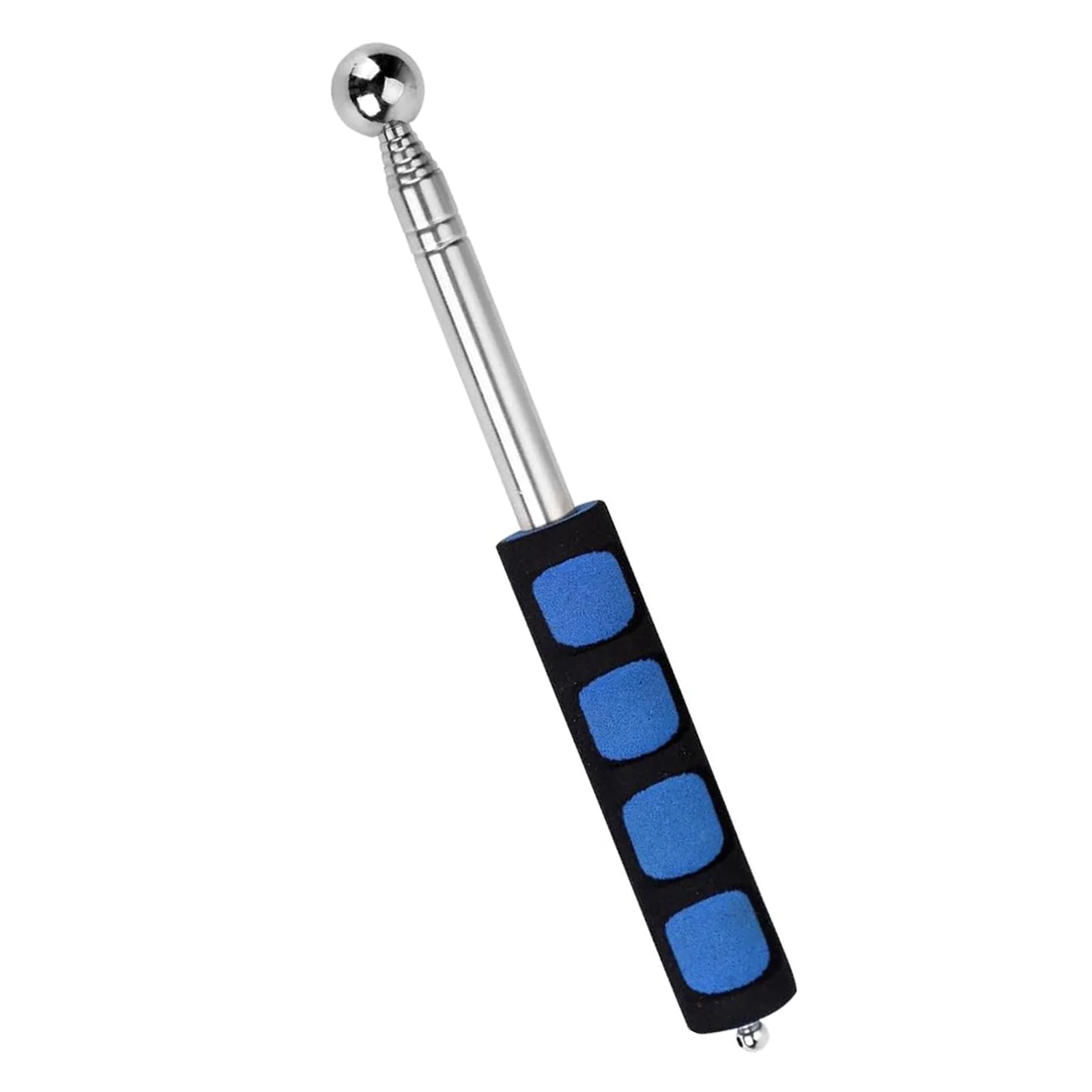 120cm Telescopic Hollow Sound Detection Hammer, Steel Wall Tile Inspection Tool for Home Building Testing Use, Random Color