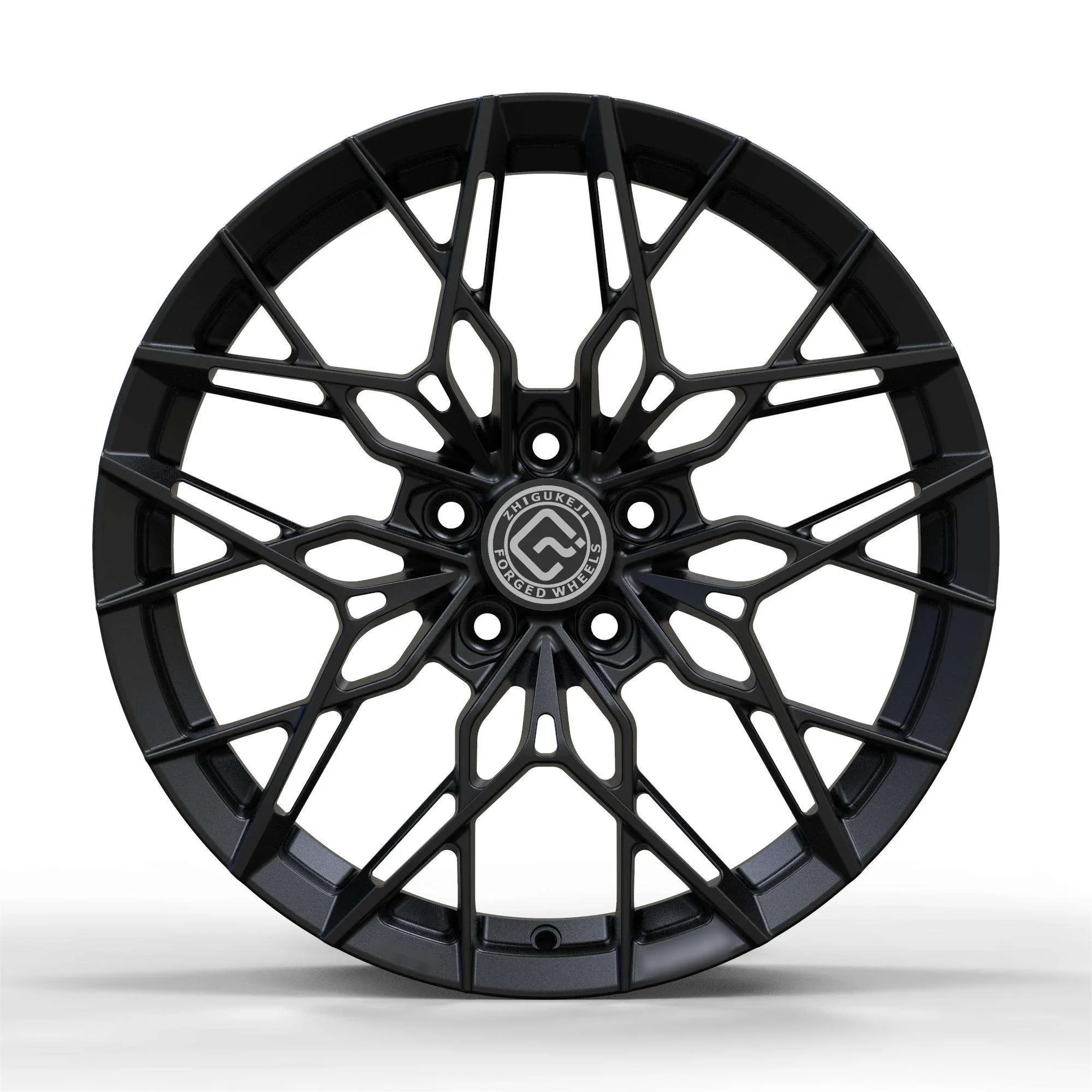 For New High-Performance Forged Racing Rim Chrome 5x100 5x108 5x114.3 5x120 5x139.7 5-Hole Polished 9.5j-11.5j 0mm ET Modified