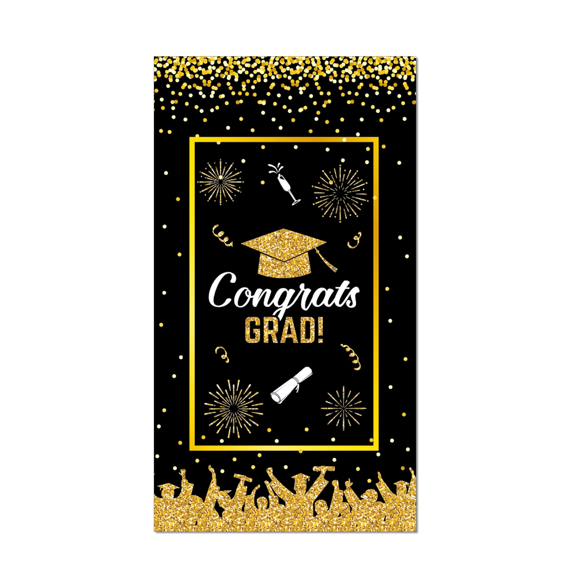 Graduation Season 60/100 Sheets Soft Tissue Paper Towels for Celebrations And Everyday Use