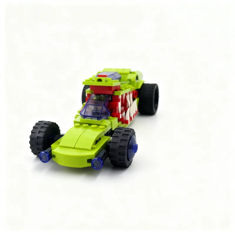 

NEW 292PCS MOC City Champions Super Car Loco Croco Model Technology DIY Creative Building Blocks Display Birthday Gift Building