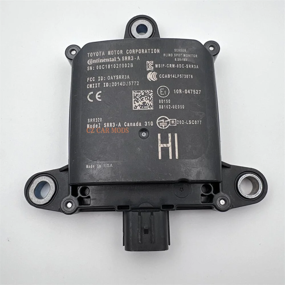 

CZMOD Оригинальный 88162-0E050 Радарный датчик правого и заднего слепых зон Moni tor 881620 E050 для автомобильных аксессуаров Toyota Highlander 13-19 гг.
