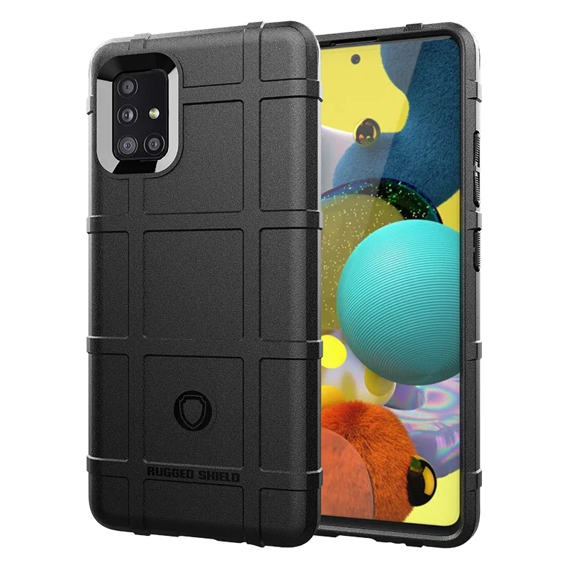 For Samsung Galaxy A32 Case A10 A20 A30 A50 A70 A32 A52 A72 A21S A71 M31 M31S M51 Rugged Fiber Shield Case For Samsung S21 Plus