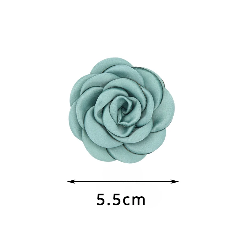 5pcs 5.5cm Silk Artificial Rose Flower Heads Decorative Flowers for Wedding Home Party Decoration Mini DIY Fake Flower Wall