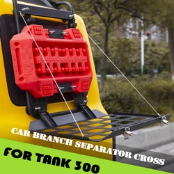 Car Rear Window Expansion Hanging Net Storage Rack Fit for GWM Tank 300 Modified Side Window Mecha Net Exterior Upgrade Parts