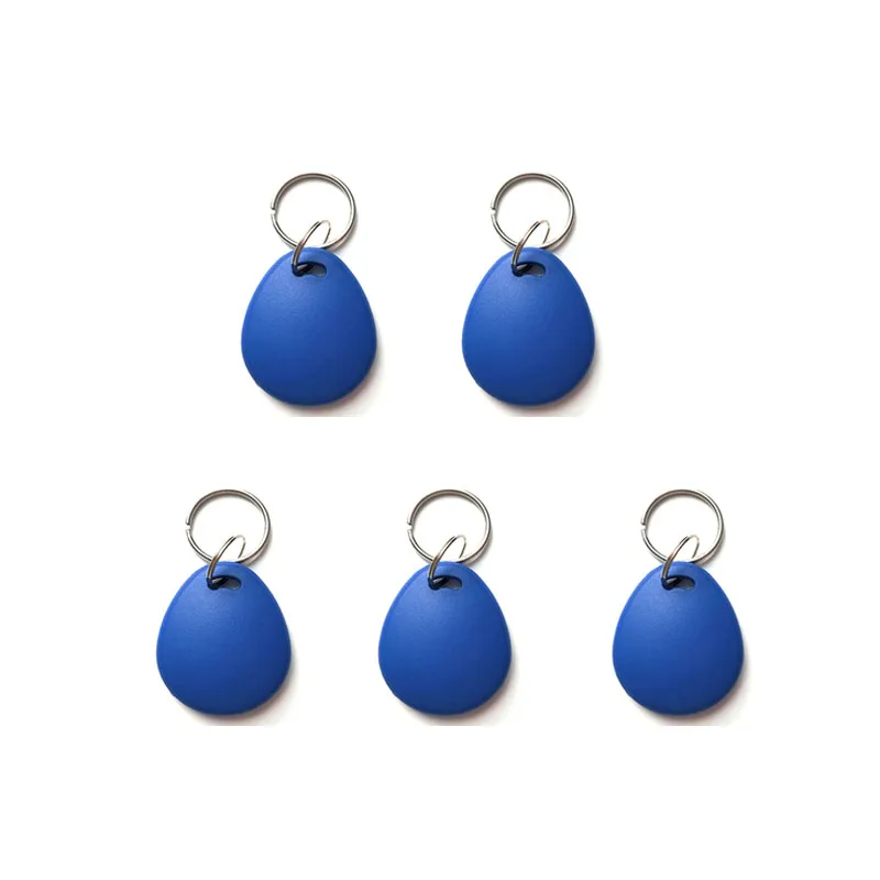 5/10Pcs 13.56Mhz Rfid Tag M1 NFC Key IC Card UID Changeable Token Attendance Management Keychain ABS Waterproof Keyfobs Tags
