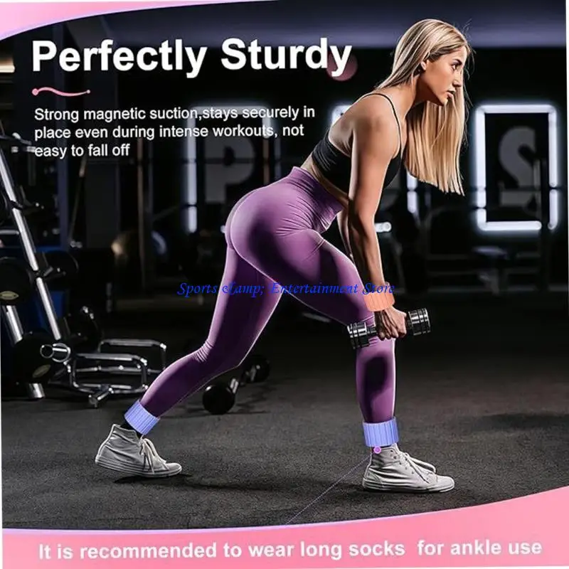 

G7NF 1Pair Silicone Weight Bearing Wristband for Yoga Pilates Swimming Gym Training