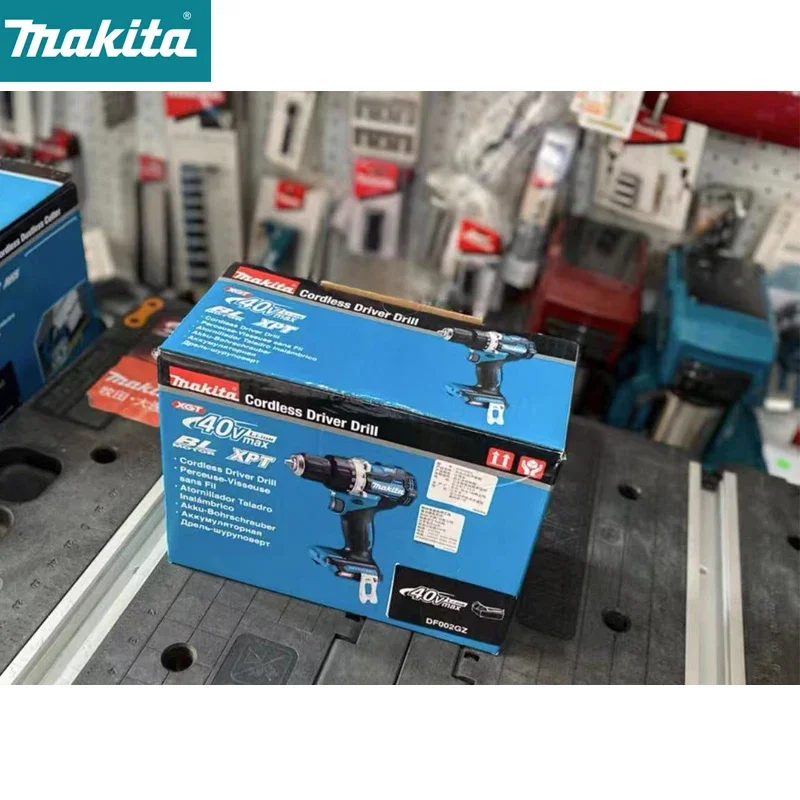 MAKITA DF002GZ Cordless Driver Drill 40V Lithium Rechargeable Screwdriver Handheld Drill Makita Power Tools DF002G