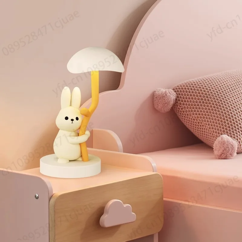 Rabbit Atmosphere Bedside Lamp Bedroom Cabinet High Value Nightlight