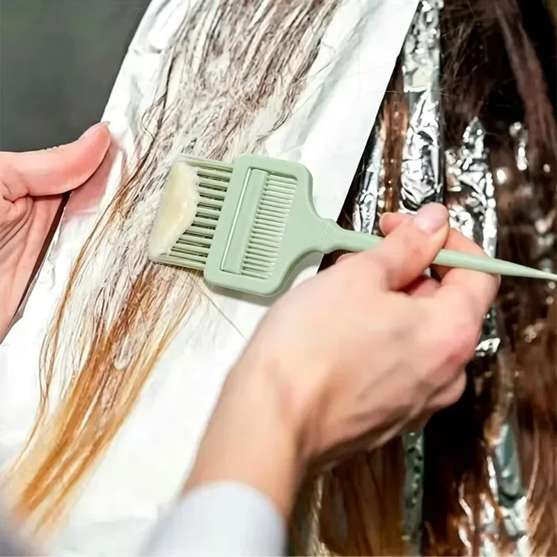 4-teiliges Haarfärbewerkzeug-Set, Haarfarbenschale, Schneebesen, Pinsel, Kamm-Set, für Zuhause, Salon, DIY-Haarfärbung, Friseurzubehör – Detail 6