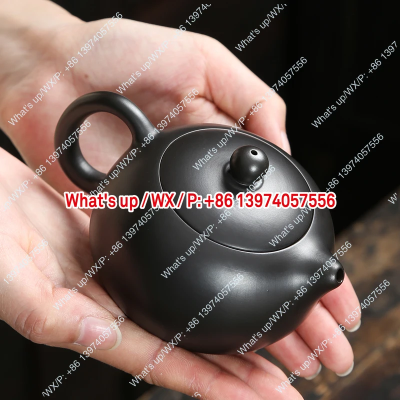 Purple sand tea set, light luxury high-end brewing teapot cover bowl cup gift box, household living room, complete set