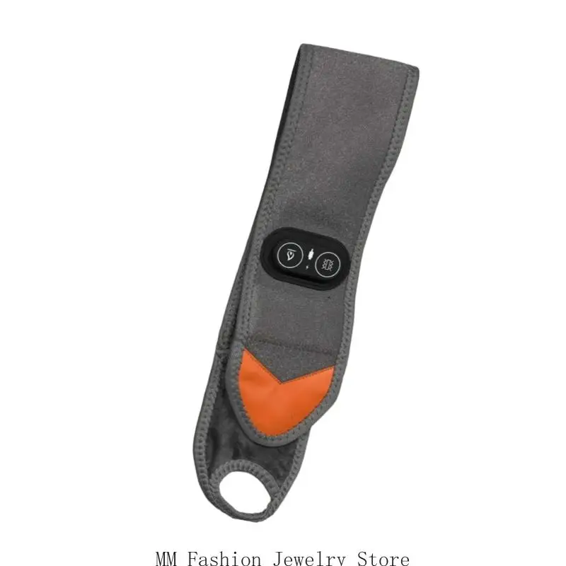 

MultiPurpose Vibration Massage Neckwrap 3 Heat Modes Breathable for Neck Wrist D0UB