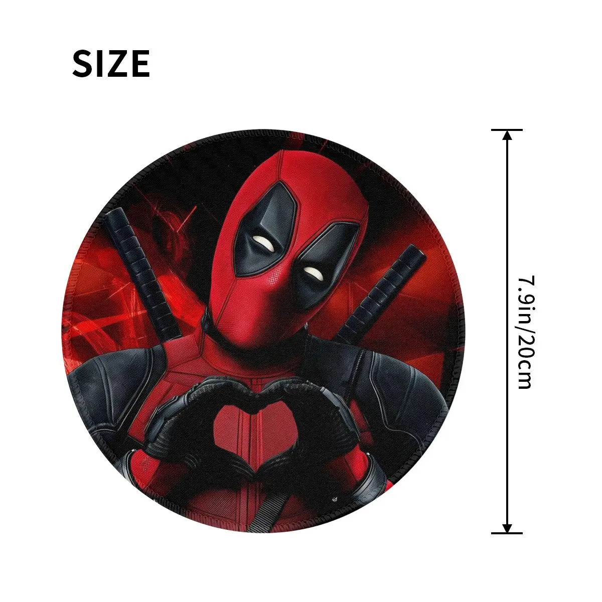 Gamer Mouse Pad D-Deadpools Anti-Slip Mousepad Desk Accessories Film Cool Fashion Custom DIY Mouse Mats For Laptop PC MacBook