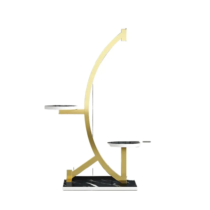 Plant Stand Shelf – Movable Multi-Layer Iron Rack for Living Room & Indoor Pothos Pots