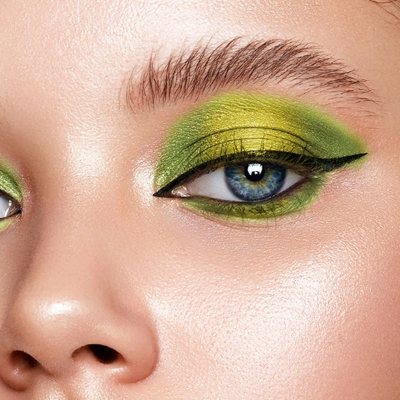 카멜레온 글리터 아이섀도우 파우더 메탈릭 울트라 파인 하이라이터 크롬 블루 퍼플 펄 샤이니 파우더, 다기능 메이크업