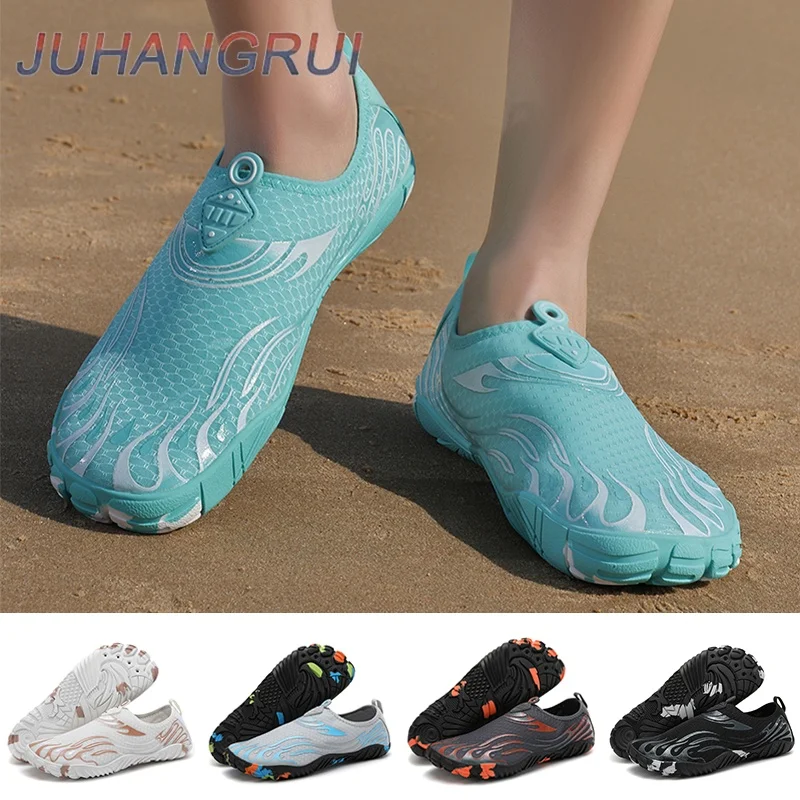 Men Women Water Shoes Breathable Five-Finger Wading Shoes Quick-Drying on The Sea Swimming Shoes Beach Water Shoes Sports Shoes