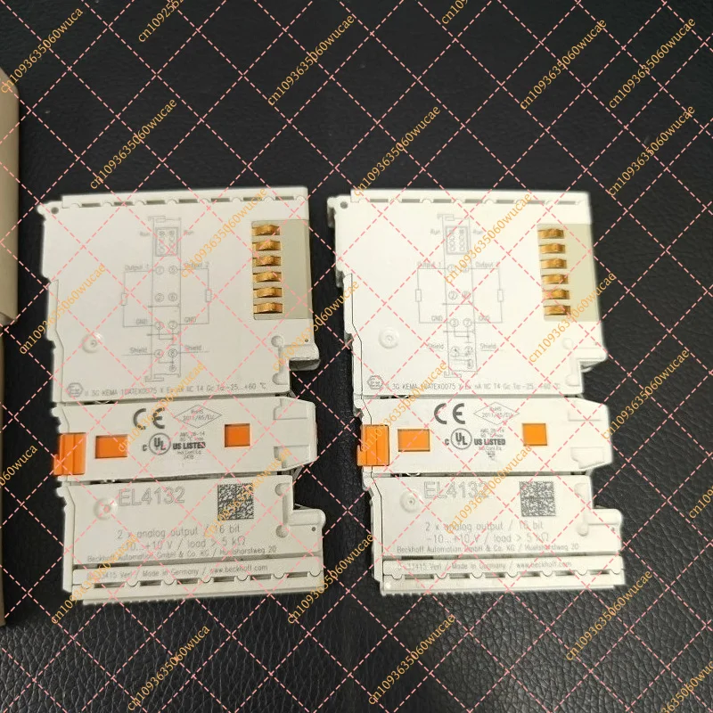 Original for BECKHOFF EL4132 EtherCAT Terminal - 2 Channel Analog Output ±10V Module