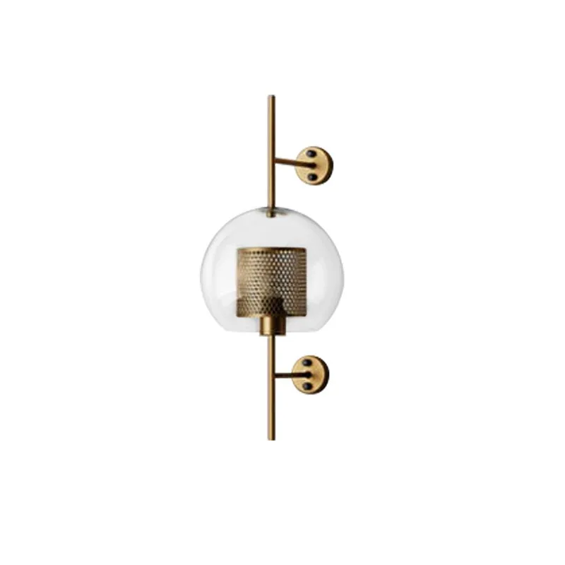 Corridor aisle glass light, simple bedroom bedside led ambient light