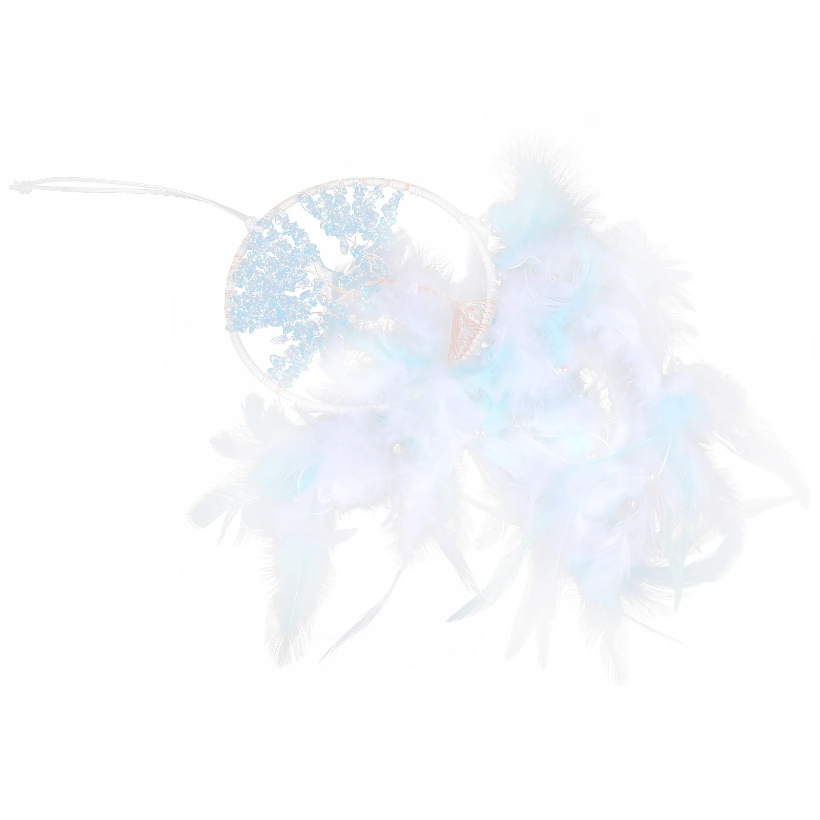 

Dreamcatcher Hanging Ornament Crystal Stone Tree Handmade Wall Pendant For Bedroom Home Window Door Balcony Indoor Outdoor Decor