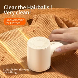Portable Usb Lint Remover Electric For Clothes Rechargeable Hair Ball Trimmer For Sweater Fabric Shaver machine for clothes