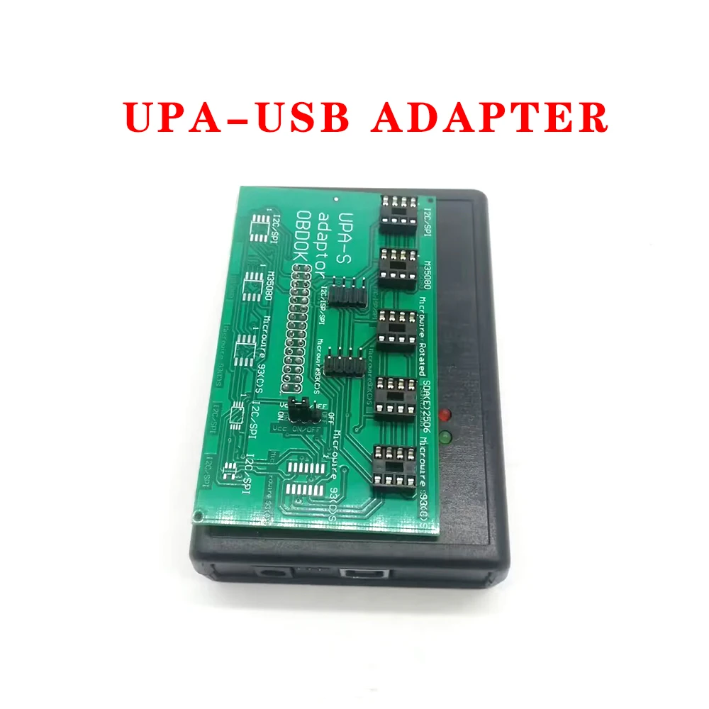 Adapter for UPA USB Programmer V1.3  UPAUSB Porgrammer 1.3 Adapter 24CXX  93C S XX 93C S XX ROTATE 93C S SMD M35080 SDA 2506 SPI