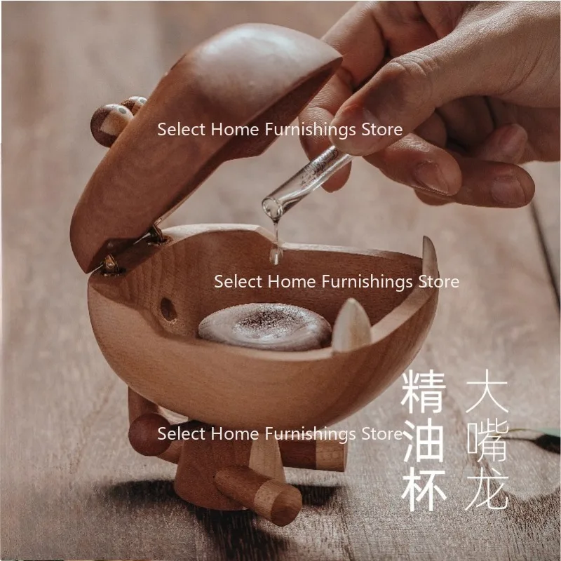 

Suitable for Angry Big Mouth Dragon Wood Incense Burner Bedroom Agarwood Jewelry Box Creative Fragrance Diffuser Ornament