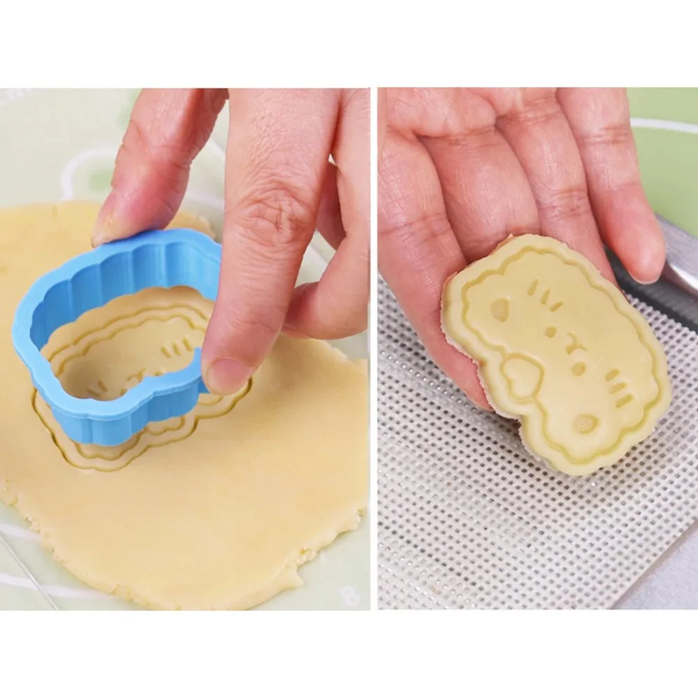 Cookie Mold Stamp Cartoon Sausage Dog Cookie Cutters Biscuit Mold Kitchen Baking Pastry Bakeware DIY Tools view 3