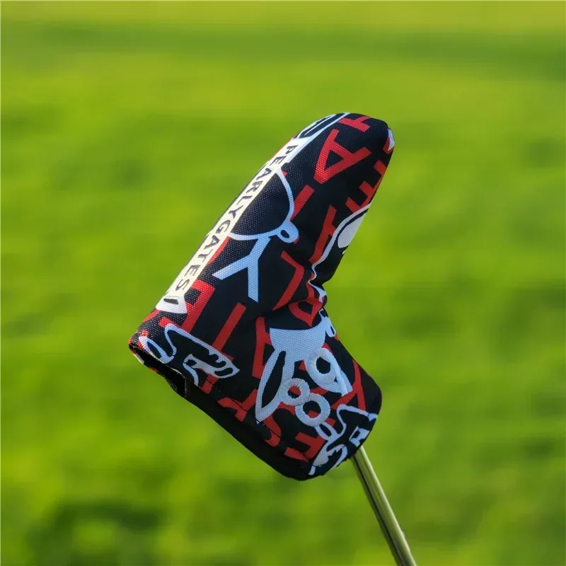 Many Styles Magnetic Golf Putter Cover,Golf Club Head Covers for Putter  Leather Blade Putter Headcover