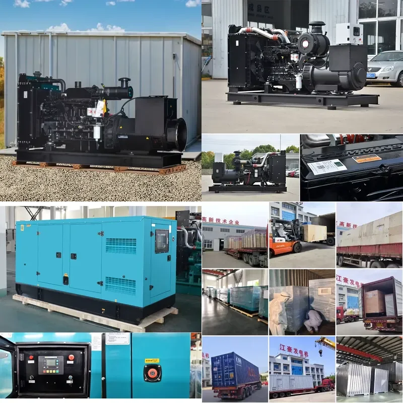 220 kW Electric Motor Leroy Somer Open Frame Generator Set 280 KVA Auto Start ATS Options 50Hz 1500rpm