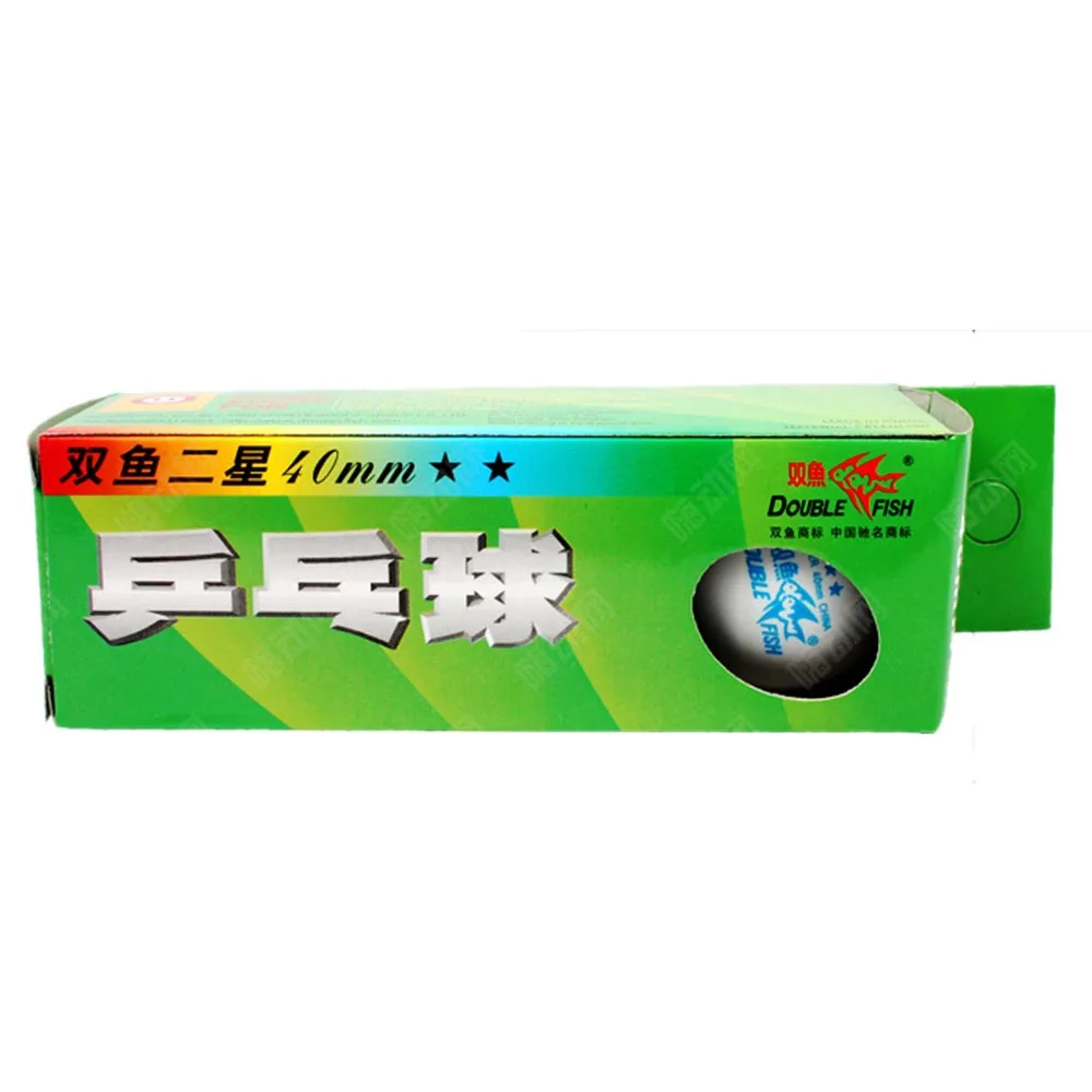 6Ball Double Fish 2-star 2star 2 star 40mm Table Tennis Ball Ping Pong Balls