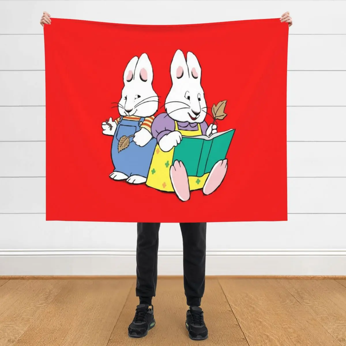 

Max and Ruby Throw Blanket Hair Sleeping Bag Custom Baby Blankets