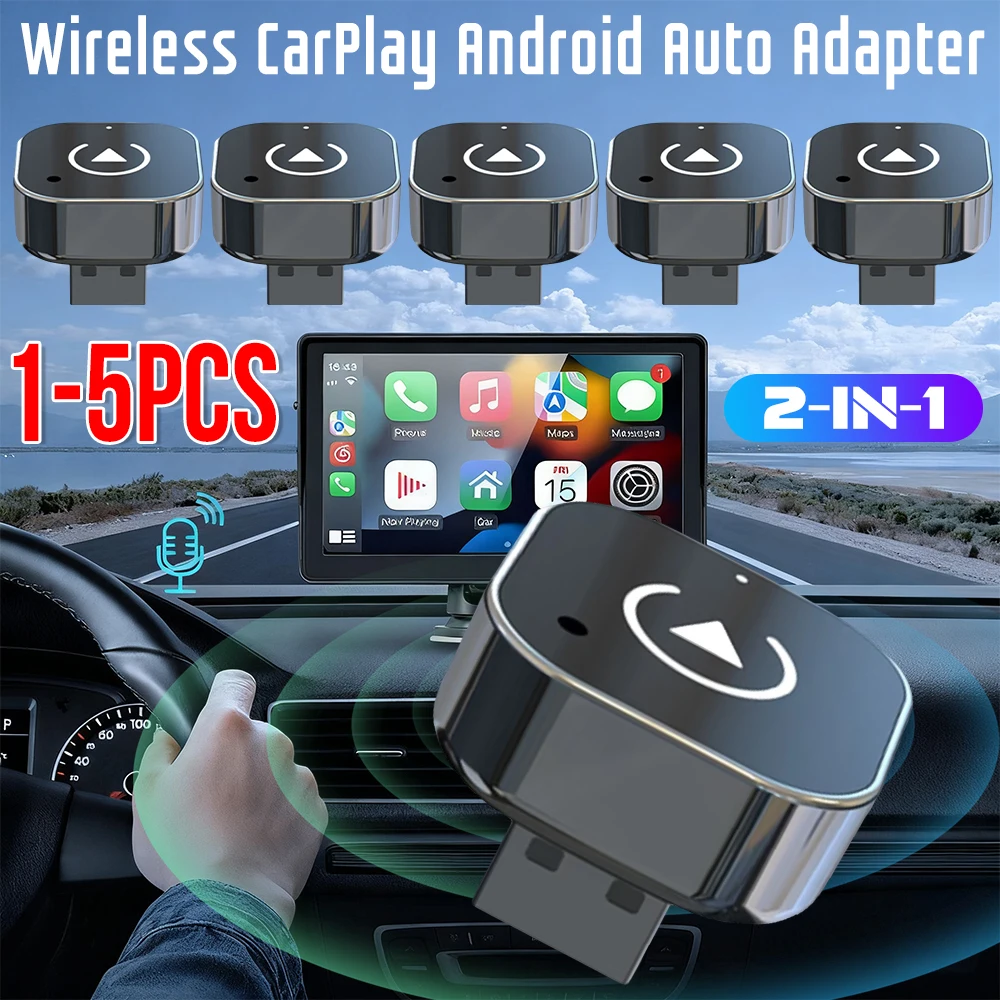 1-5PCS 2 In 1 Wirel…