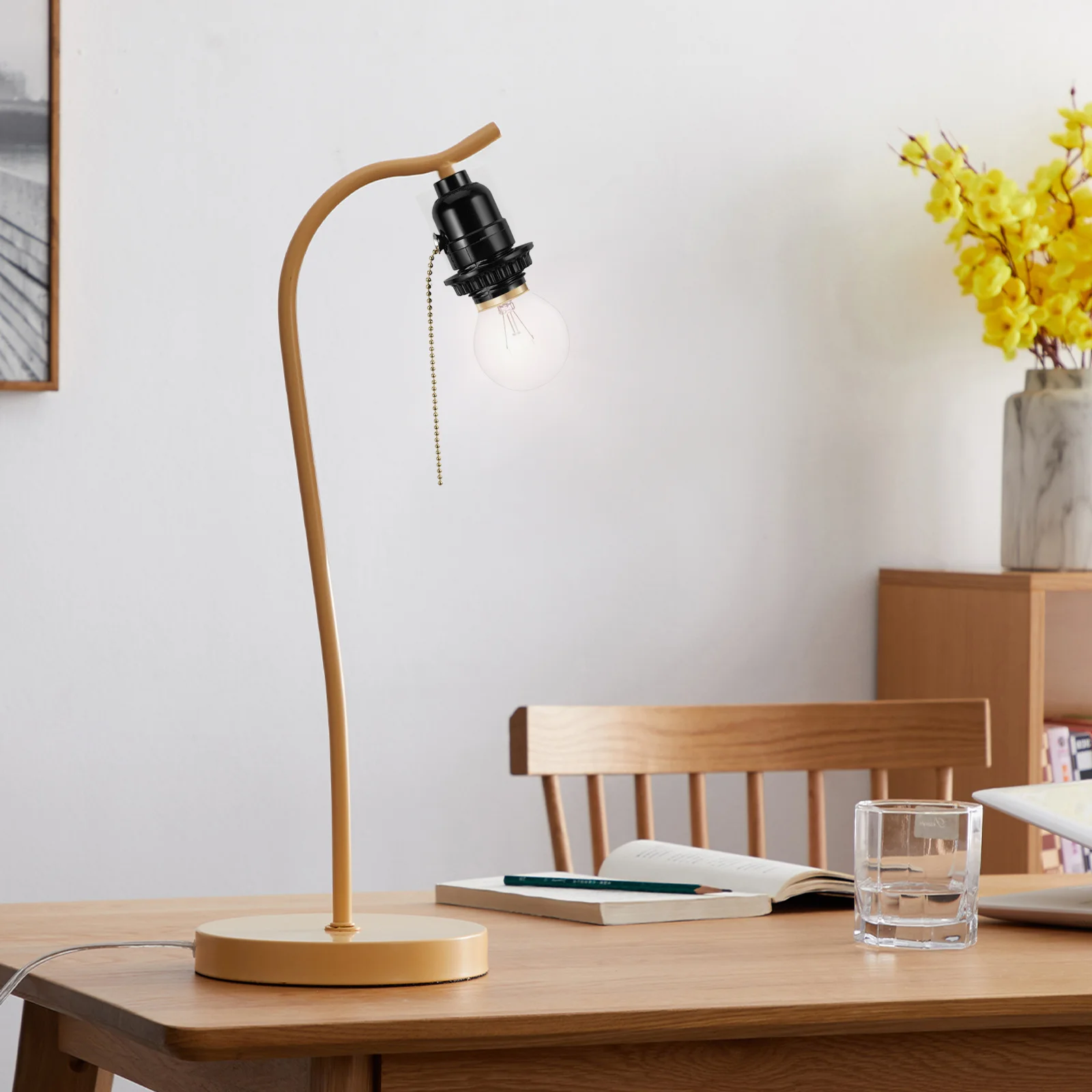 سحب سلسلة مصباح قاعدة E27 المقبس لحامل المصباح قلادة تركيب المصابيح استبدال مقبس المصباح طوق وشملت الأسود