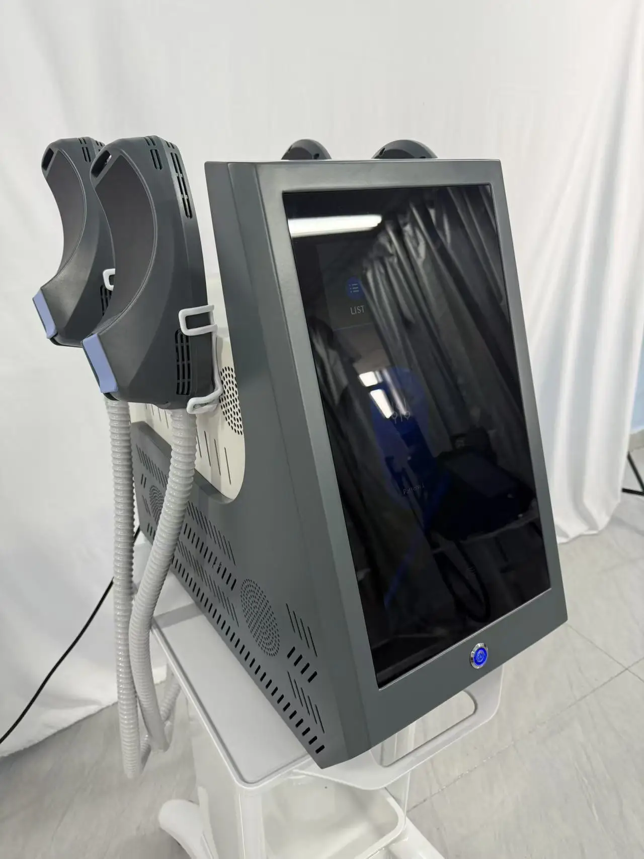 آلة نحت MYoslim 15 تسلا 6500 واط EMS RF الدهون التخسيس حرق تحفيز العضلات نحت الجسم 15 العلاج الكهرومغناطيسي