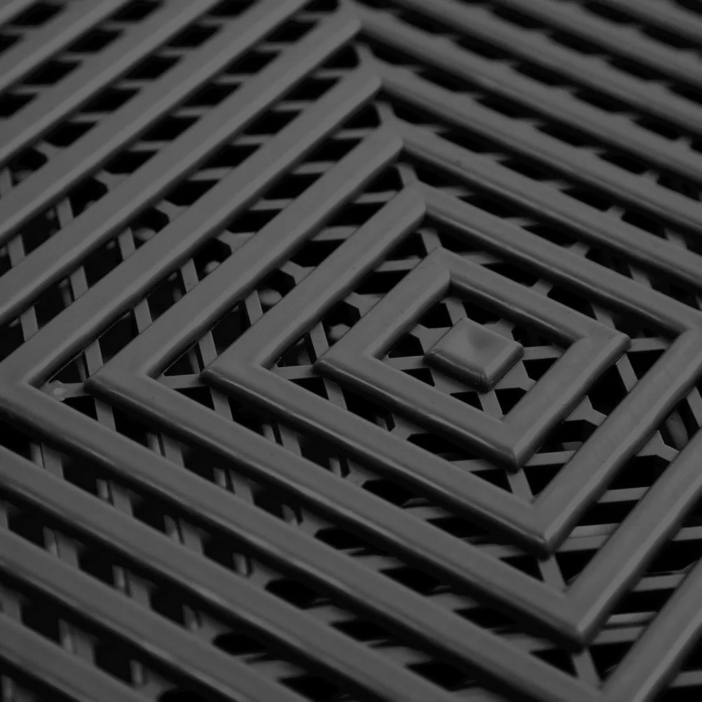 Non-Slip 12x12 Interlocking Plastic Garage Floor Tiles for Easy Organization and Safety