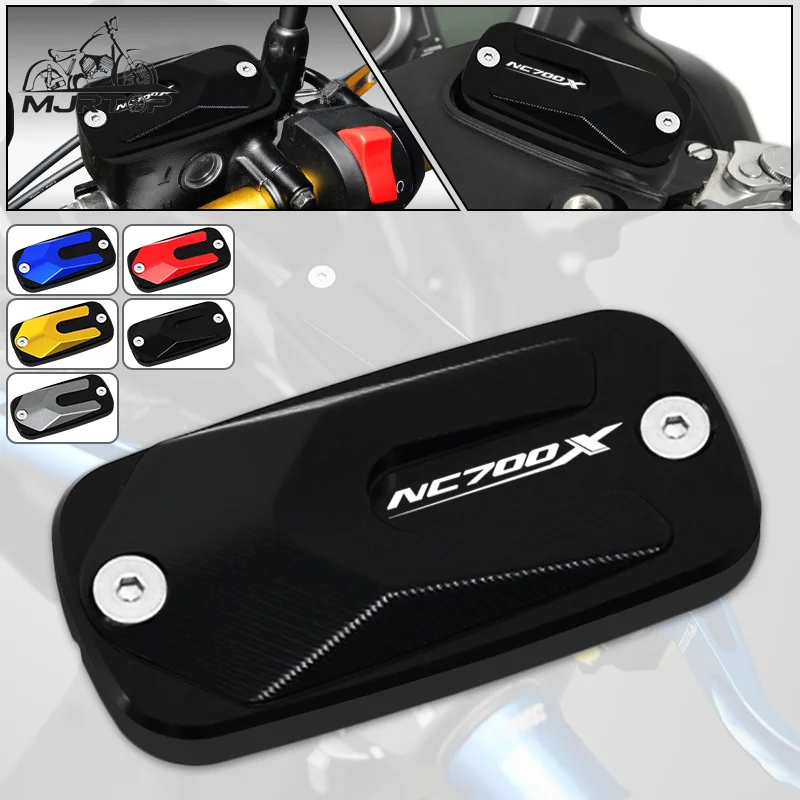 

Motorcycle CNC Front Oil Cup Cover Brake Fluid Reservoir Cap Fuel Tank Cover For NC700X 2012-2017 NC750X 2012-2019 nc700x nc750x