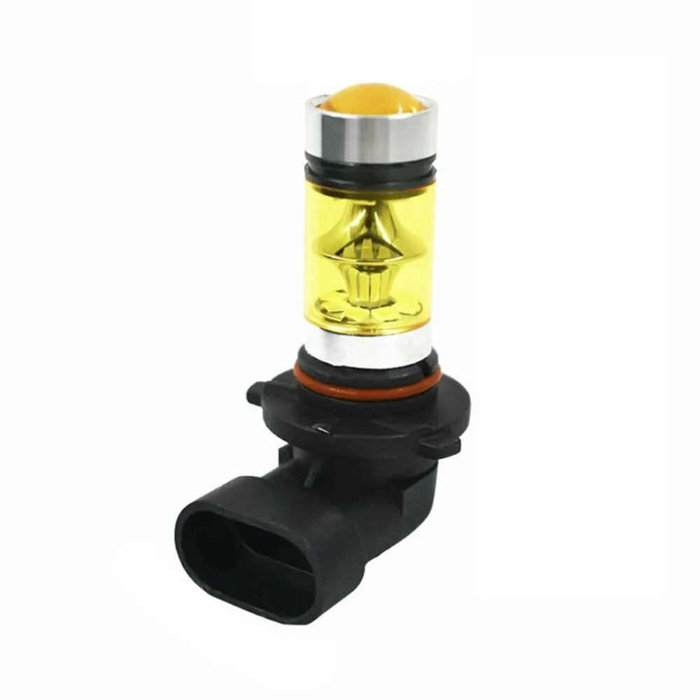 100W LED Light 1600LM Replacement Shockproof 1 Pair 9006/HB4 Yellow 360 degree Auto Bulbs Car DC 12V Lamp Parts