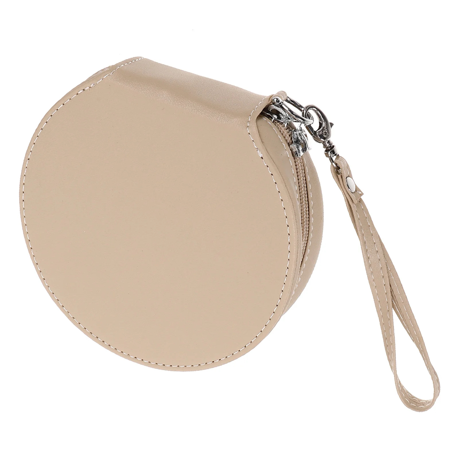 

Car CD Package Holder Case for Multiple Black Durable Material Storage Portable Thin Compact Design Round Shape Car