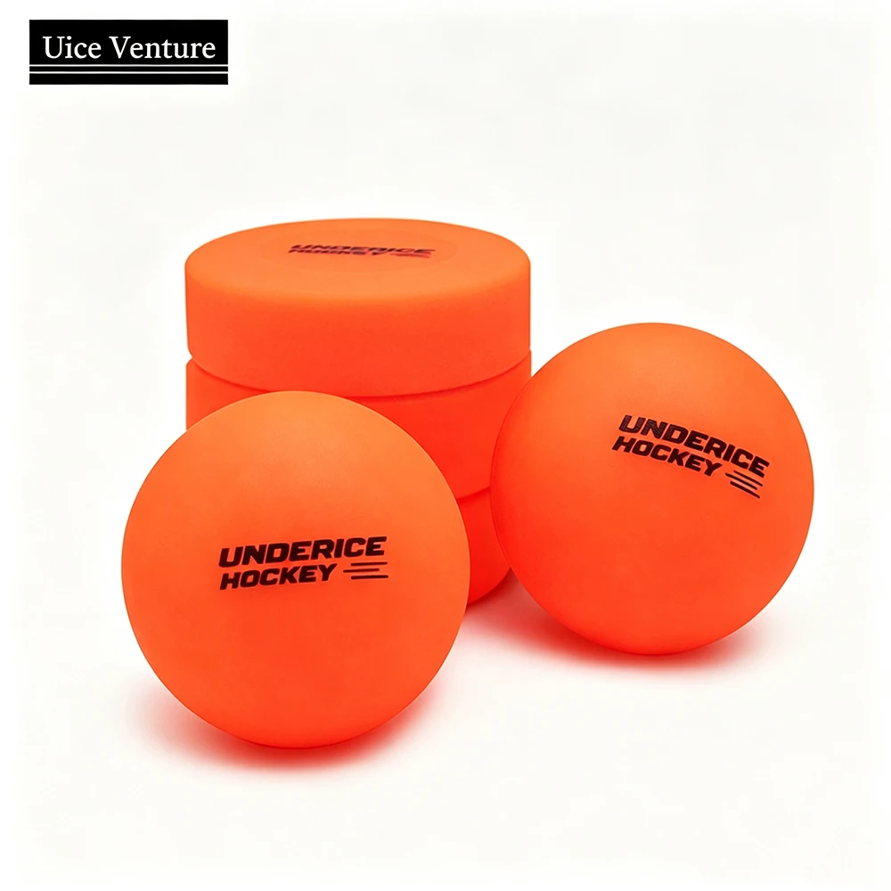 75/65mm Street Hockey Pucks Roller Road No-Rebound Ball Roller Hockey Bicycle Street Hockey Training Puck