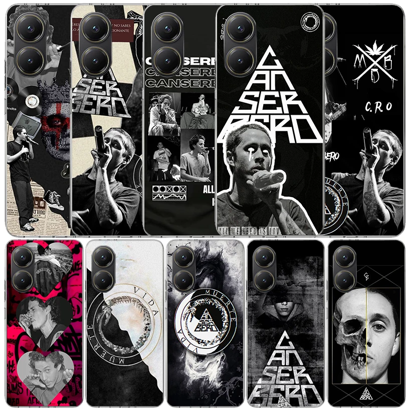 Funda Protectora Suave Residente C-Canserbero para Xiaomi Poco M8 M7 X7 X6 X5 Pro F7, Carcasa Impresa para Redmi 15 15C 13 13C 12 12C 10 10C