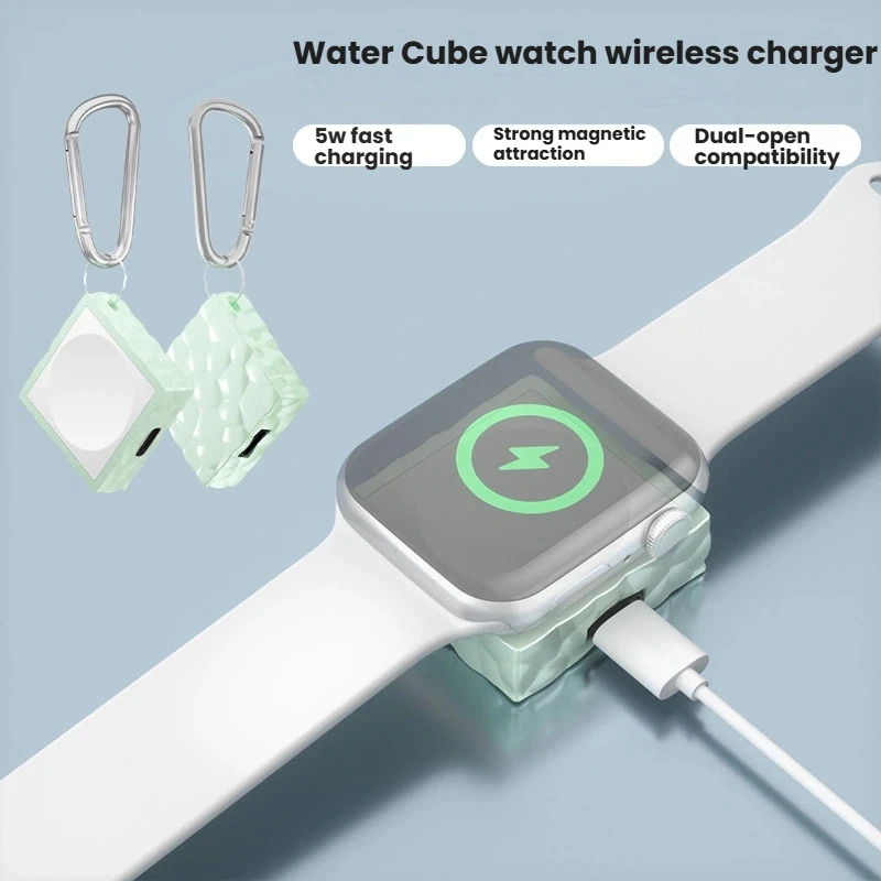 Suitable for Apple Watch wireless charger watch magnet 5W magnetic fast charging